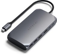 Satechi Aluminium USB-C Multimedia Adapter M1 Grey - Replikátor portov