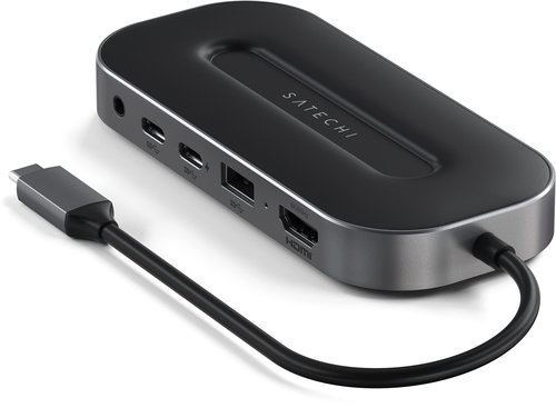 Satechi USB-4 Multiport W2.5G Ethernet - Black - Dokkoló állomás - Fő fotó