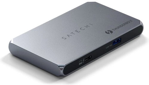 Satechi Aluminium Thunderbolt 4 Slim Hub, szürke - USB Hub - Fő fotó