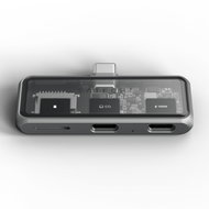 Satechi Mobile XR Hub with dual USB-C and microSD - Space Gray - USB Hub