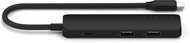 Satechi 4in1 USB-C Slim Multiport Adapter 4K - Black - USB Hub