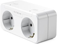 Satechi Apple Homekit Dual Smart Outlet (EU) - White - Smart-Steckdose