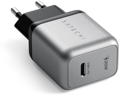 Satechi 20W USB-C PD Wall Charger - Space Grey - Netzladegerät - Hauptbild