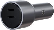 Satechi 40W Dual USB-C PD Car Charger - Silver - Auto-Ladegerät