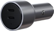 Satechi 40W Dual USB-C PD Car Charger - Silver - Car Charger