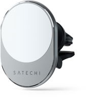 Satechi Magnetic Wireless Car Charger - Silver - Car Charger