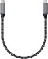 Satechi USB4 C-To-C Braided Cable 40 Gbps 25cm - Grey - Datenkabel