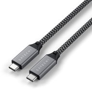 Satechi USB-C to USB-C Short Cable - 25cm - Space Grey - Data Cable