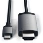 Satechi Aluminium Type-C to 4K HDMI Cable - Space Grey - Video Cable
