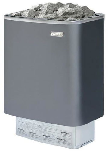 Narvi - NME 900 Grey electric sauna stove 9 kW - Sauna Heater - Main image