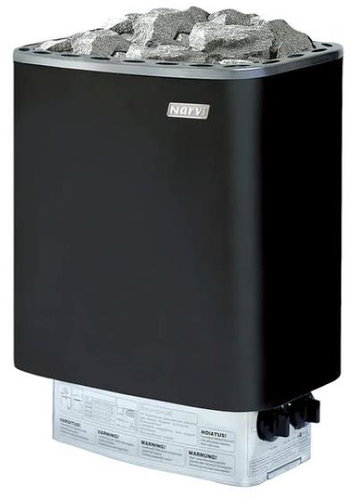 NARVI Sauna stove electric NM 900 Black 9 kW - Sauna Heater - Main image