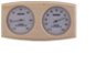 Harvia Teploměr s vlhkoměrem, dřevo - Sauna Thermometer