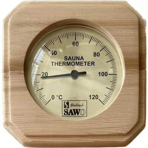 SAWO Sauna thermometer, cedar - Sauna Thermometer - Main image