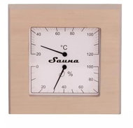 SENTIOTEC Sauna thermometer with hygrometer, aspen - Sauna Thermometer