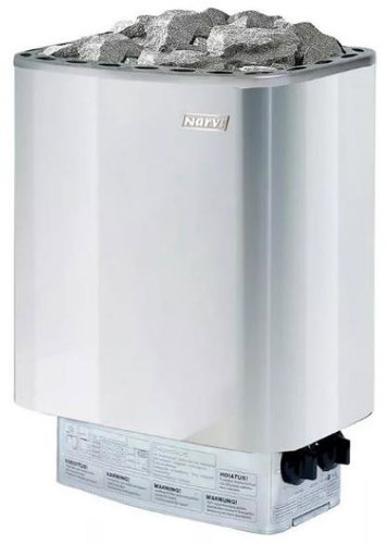 NARVI Sauna stove electric, with control NM 450 Steel - Sauna Heater - Main image