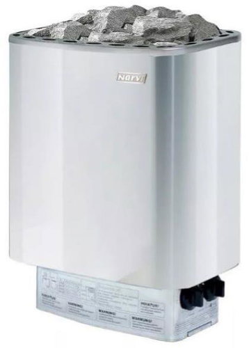NARVI Sauna stove electric, with control NM 900 Steel - Sauna Heater - Main image