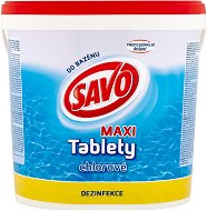 SAVO Chlórové tablety MAXI 4,6 kg - Bazénová chémia