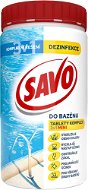 SAVO do bazénu Chlórové tablety MINI komplex 3 v 1 0,76 kg - Bazénová chémia