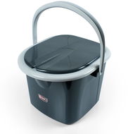 Kýbl Branq WC kbelík 15,5l - černý - Kýbl