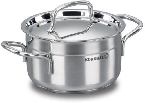 Korkmaz Alfa Stainless-steel Pot 5.5l - Pot - Main image