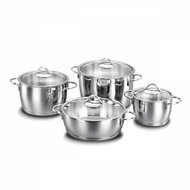 Korkmaz Vera- set of stainless steel pots - Kitchenware Set