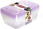 Food Container Set Branq Set of Food Jars Rukkola- (2x0,9l + 1,35l) - Rectangular - Sada dóz