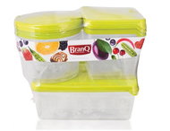 Branq Set of food jars Rukkola - 10 pcs - Food Container Set