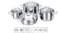 Korkmaz Perla - set of stainless steel pots - Kitchenware Set
