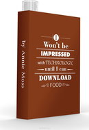 ASOBU Bottle in a Book 500ml Brown - Drinking Bottle