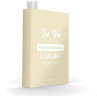 ASOBU Bottle in a Book 500ml Beige - Drinking Bottle