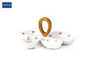 Korkmaz Natura - Plate for Nuts (Lady with Roses) - Plate