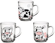 GLASMARK 6-Piece Mug Set with Cow Motif - Mug