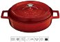 LAVA METAL Cast Iron Pot Low Round 24cm - Red - Pot