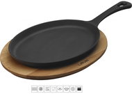 LAVA METAL “Fajita“ Pan 17x23cm with Wooden Base - Pan