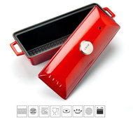 LAVA METAL Cast iron terrine - red - Roasting Pan