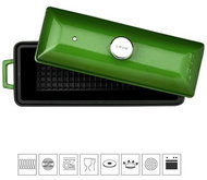 LAVA METAL Cast iron terrine - green - Roasting Pan