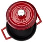 LAVA METAL Cast Iron Round Pot 18cm - Red - Pot