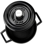 LAVA METAL Cast Iron Round Pot 18cm - Black - Pot