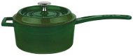 LAVA METAL Cast Iron Saucepan 16cm - Green - Saucepan