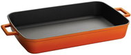 Lava Metal Cast iron baking dish 26x40 cm - red - Roasting Pan