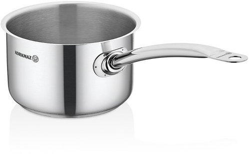 KORKMAZ Proline Stainless Steel Saucepan 6.2L - Saucepan - Main image