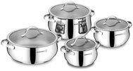 KORKMAZ Samara Stainless Steel 8-Piece Cookware Set - Cookware Set