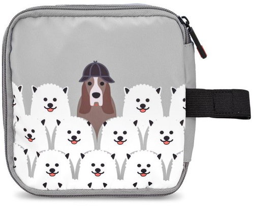 IRIS Barcelona Children's Snack Pouch Grey - Snack Bag - Main image