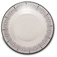 NAVA Greece Maya Porcelain Deep Plate 23cm - Plate