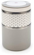 IRIS Barcelona Stainless Steel Food Flask 0.9L Grey - Insulated Food Jar