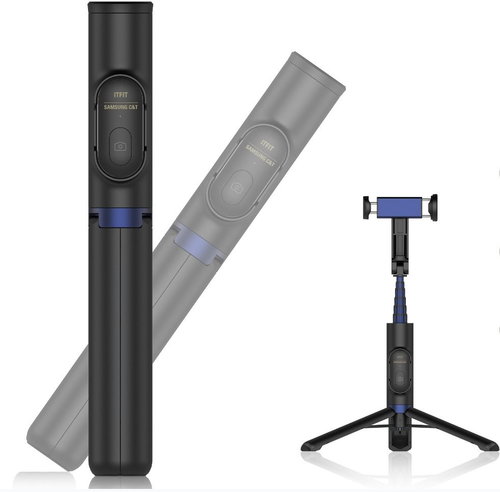Samsung Bluetooth Tripod Selfie Tyč černá - Selfie tyč - Main image