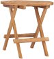 Shumee Skládací zahradní stolek 50×50×50 cm masivní teakové dřevo, 315452 - Zahradní stůl