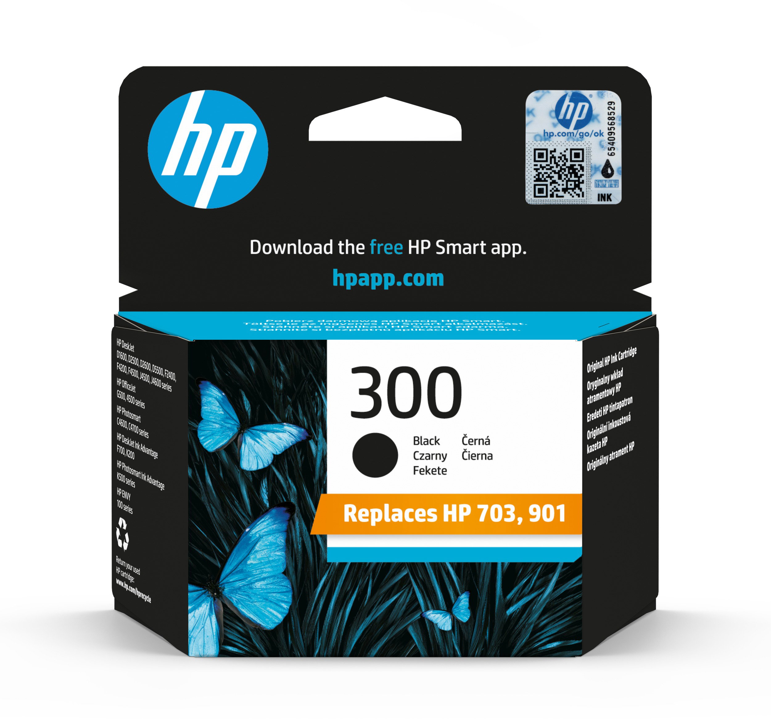 HP CC640EE sz. 300 fekete