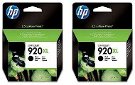 HP CD975AE č. 920XL čierna 2 ks - Cartridge