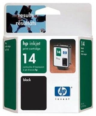Cartridge HP ink jet No. 14 black - Cartridge - Hauptbild